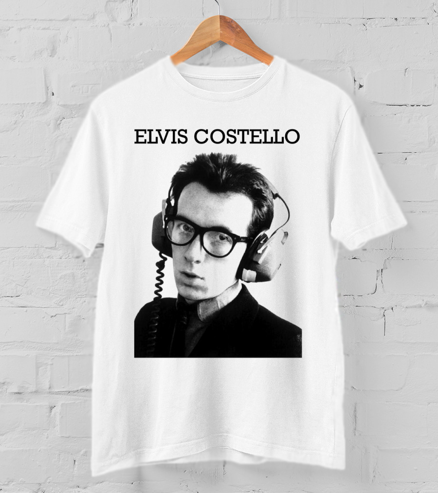 Elvis Costello EVCTL 16 Stereophonic Headphones T-Shirt