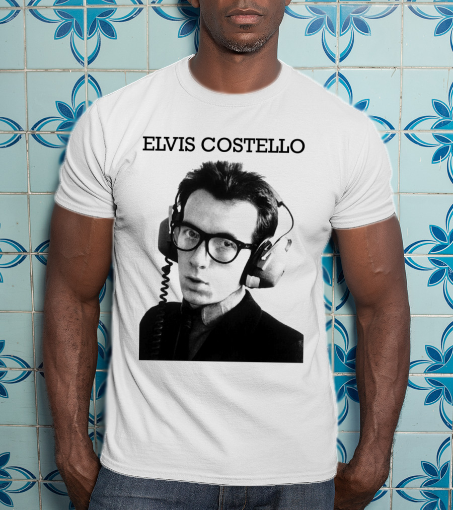 Elvis Costello EVCTL 16 Stereophonic Headphones T-Shirt
