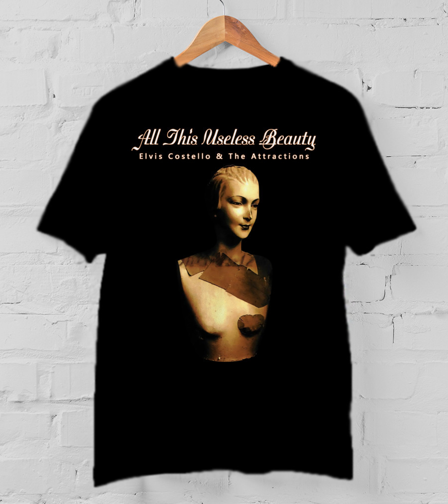 All This Useless Beauty Elvis Costello And The Attractions Mannequin Bust T-Shirt