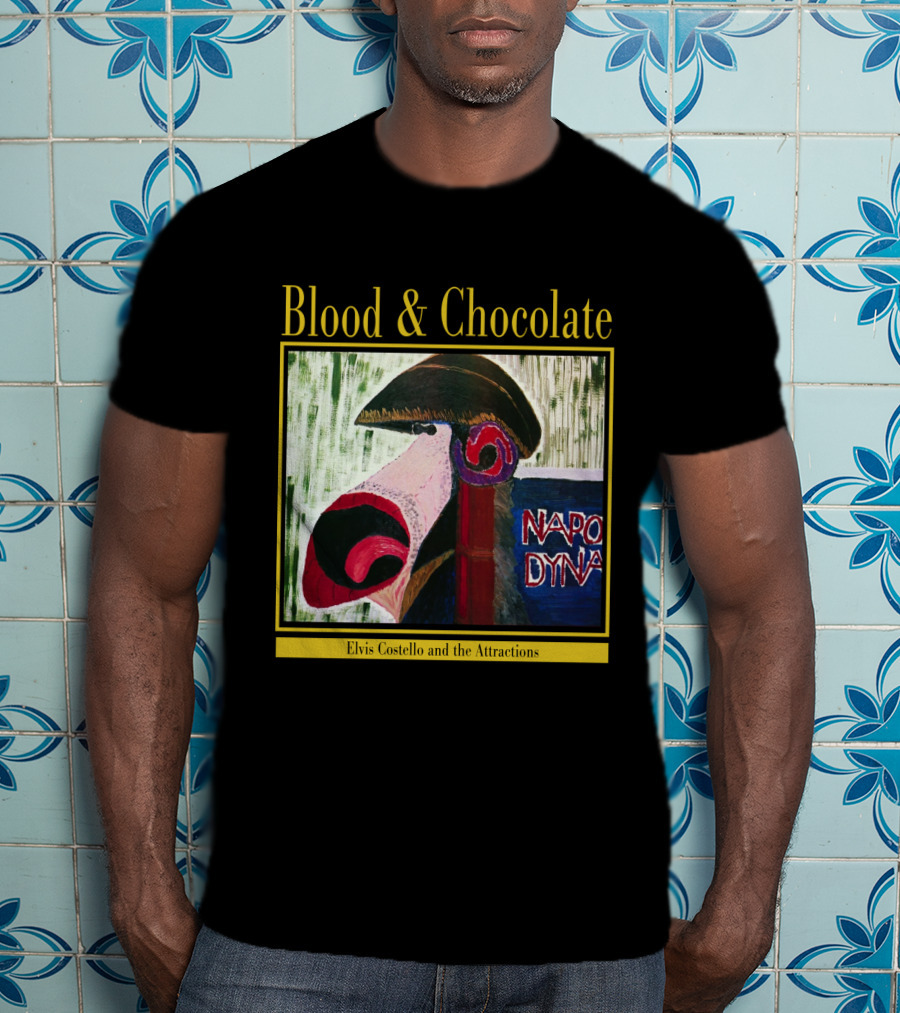 Blood And Chocolate Elvis Costello And The Attractions Napo Dyno T-Shirt