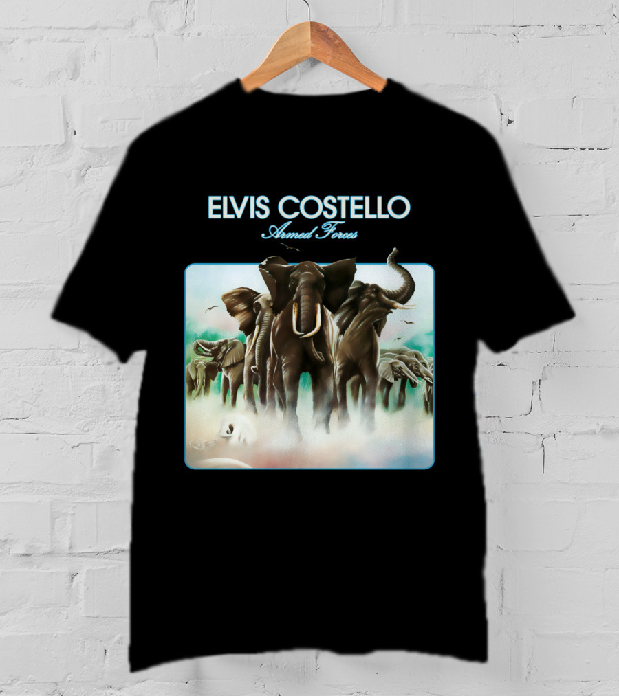 Elvis Costello Armed Forces Elephant T-Shirt