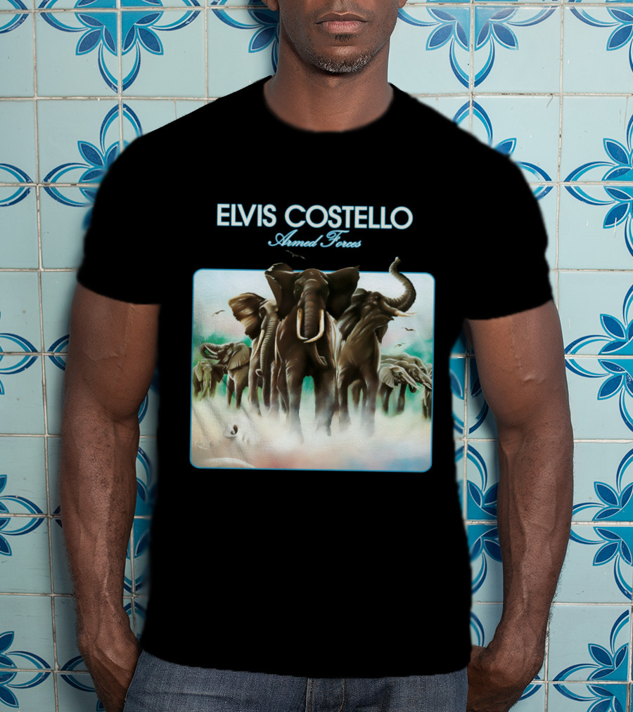 Elvis Costello Armed Forces Elephant T-Shirt