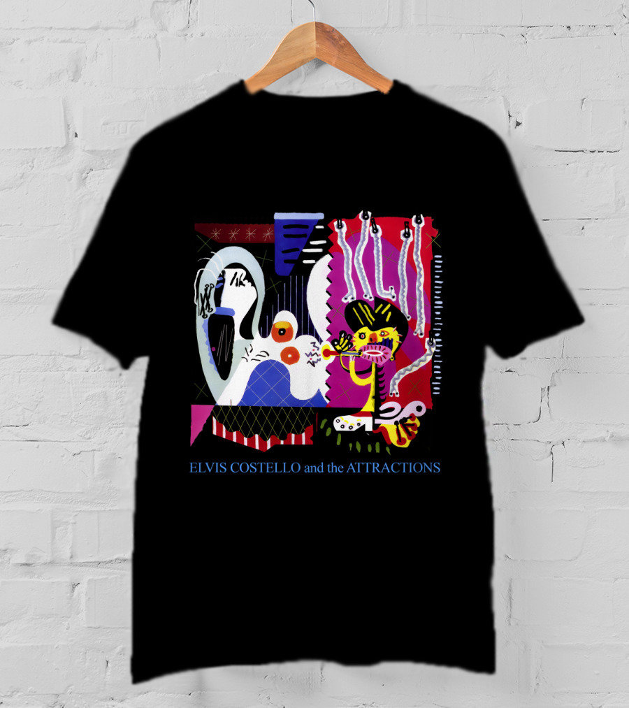 ELVIS COSTELLO And The ATTRACTIONS Imperial Bedroom Album Cover T-Shirt