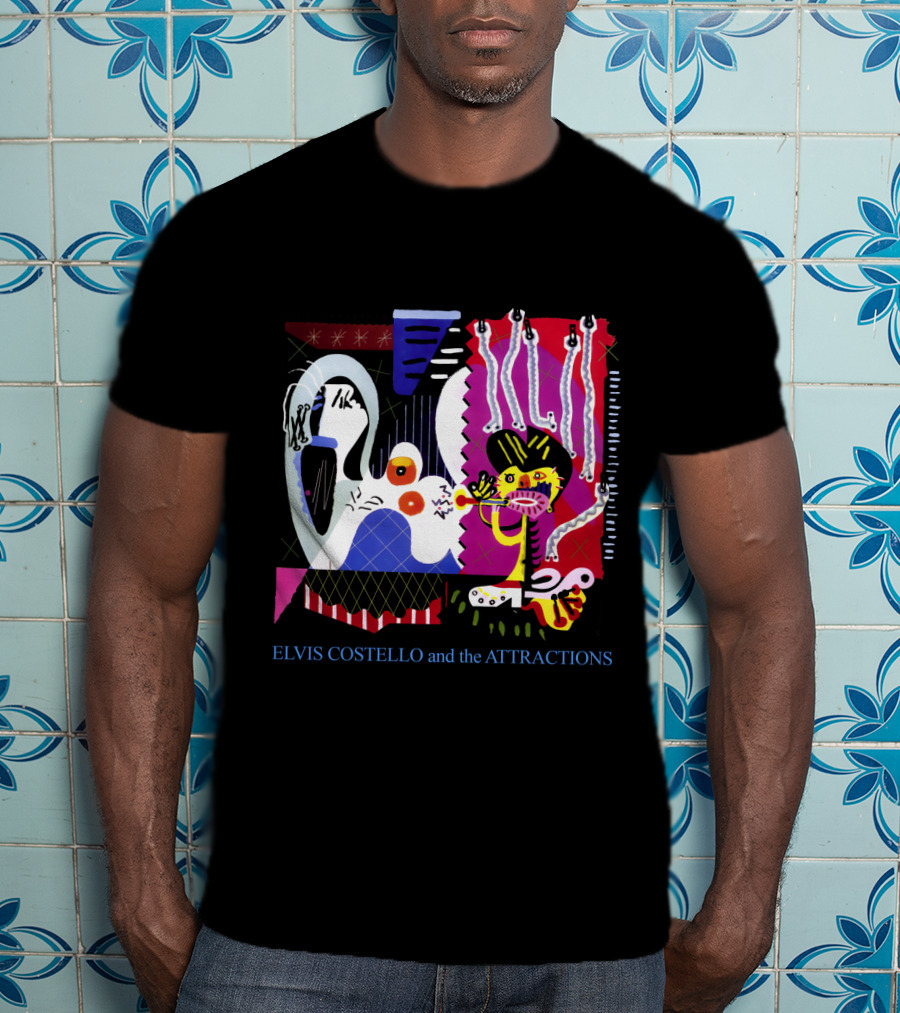 ELVIS COSTELLO And The ATTRACTIONS Imperial Bedroom Album Cover T-Shirt