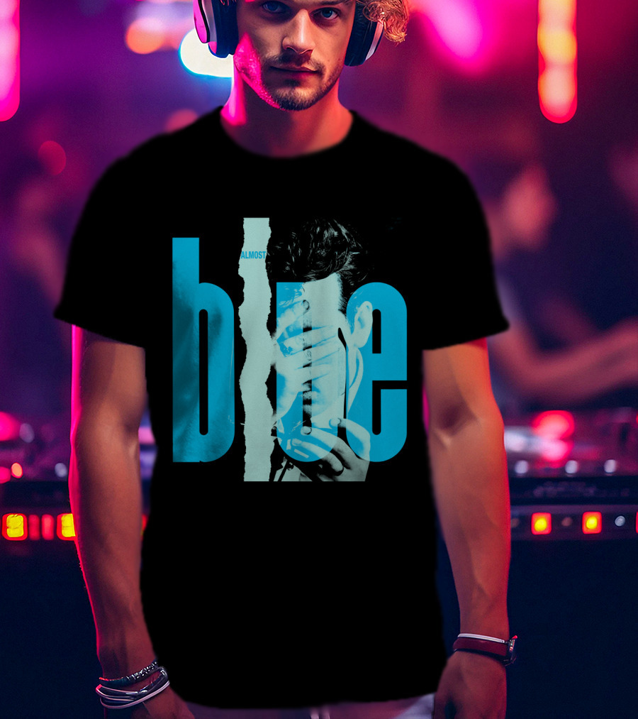EVCTL 37 Almost Blue Torn T-Shirt