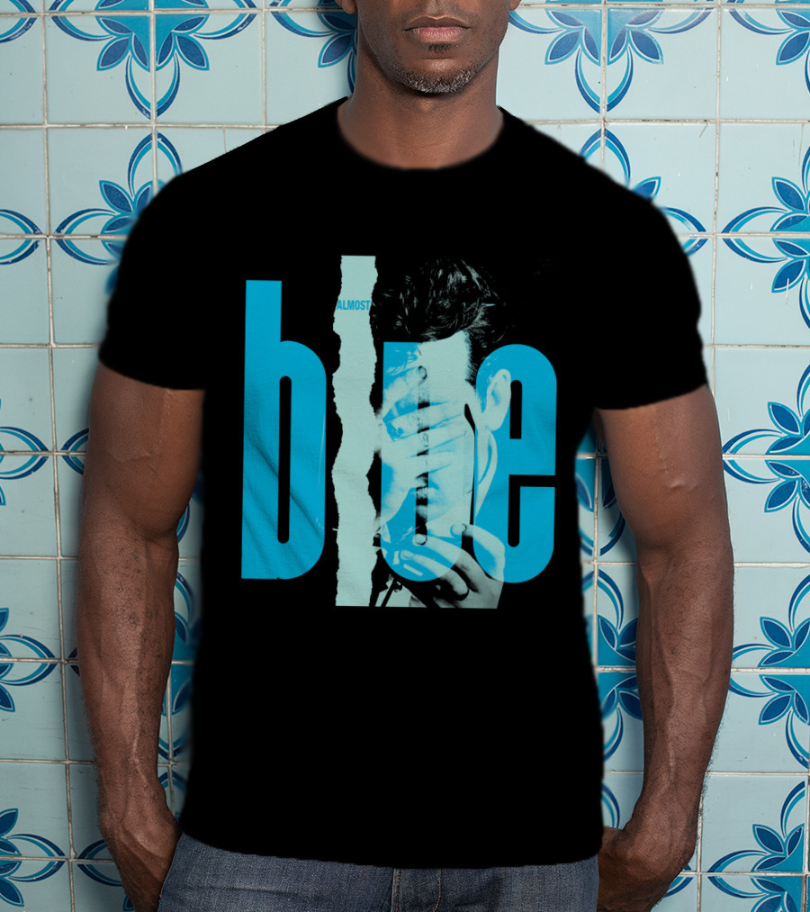 EVCTL 37 Almost Blue Torn T-Shirt