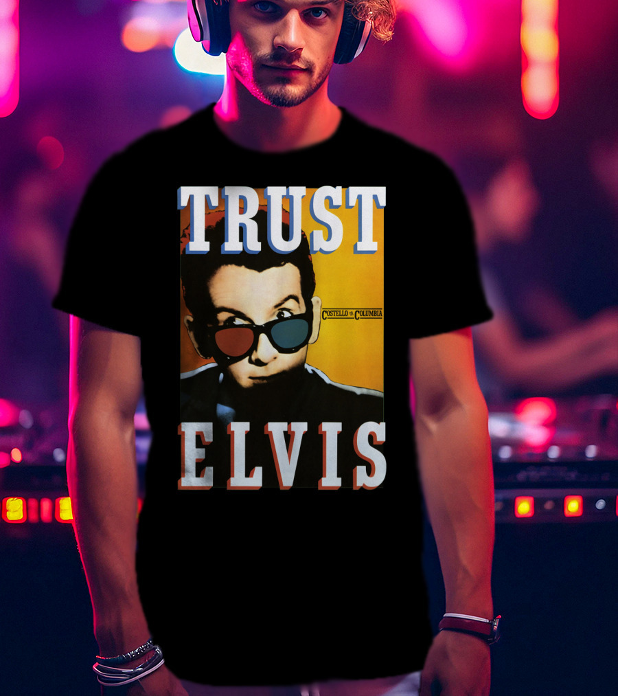 Trust Elvis Costello Columbia 35 T-Shirt