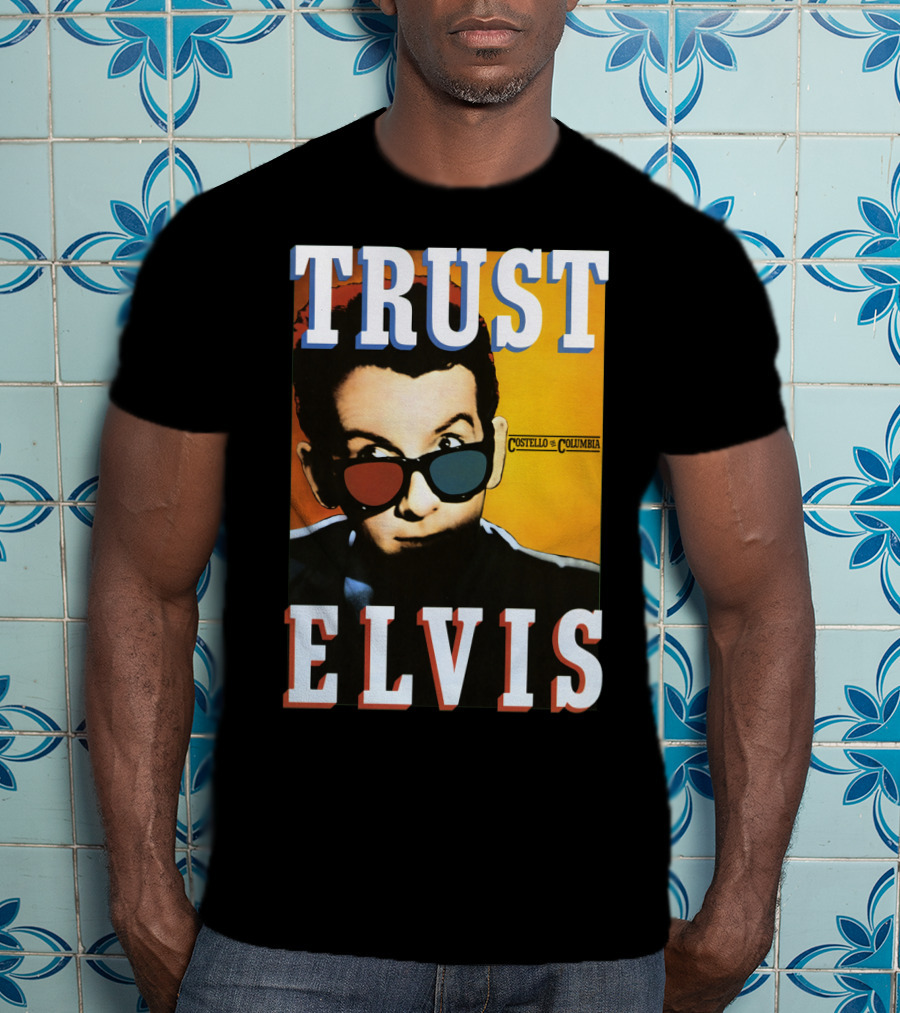 Trust Elvis Costello Columbia 35 T-Shirt