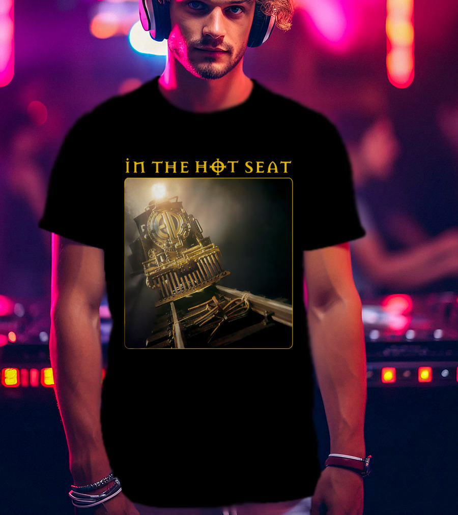 ELP 06 In The Hot Seat Train Emblem T-Shirt