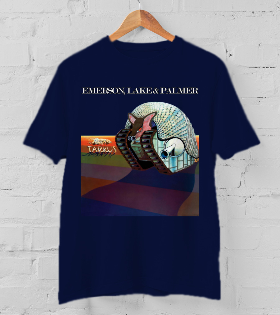 Emerson, Lake And Palmer Tarkus 12 Album Cover T-Shirt
