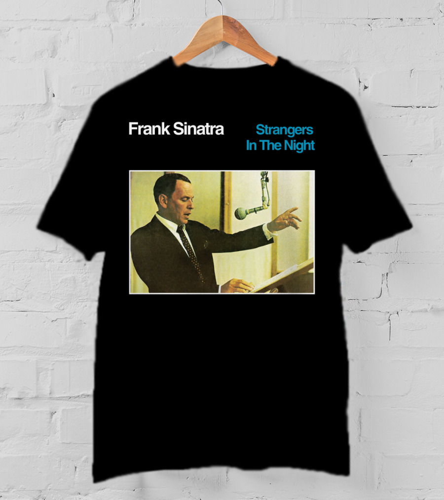 Frank Sinatra Strangers In The Night Classic Album Cover T-Shirt