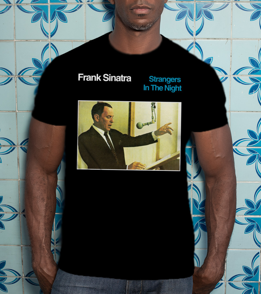 Frank Sinatra Strangers In The Night Classic Album Cover T-Shirt