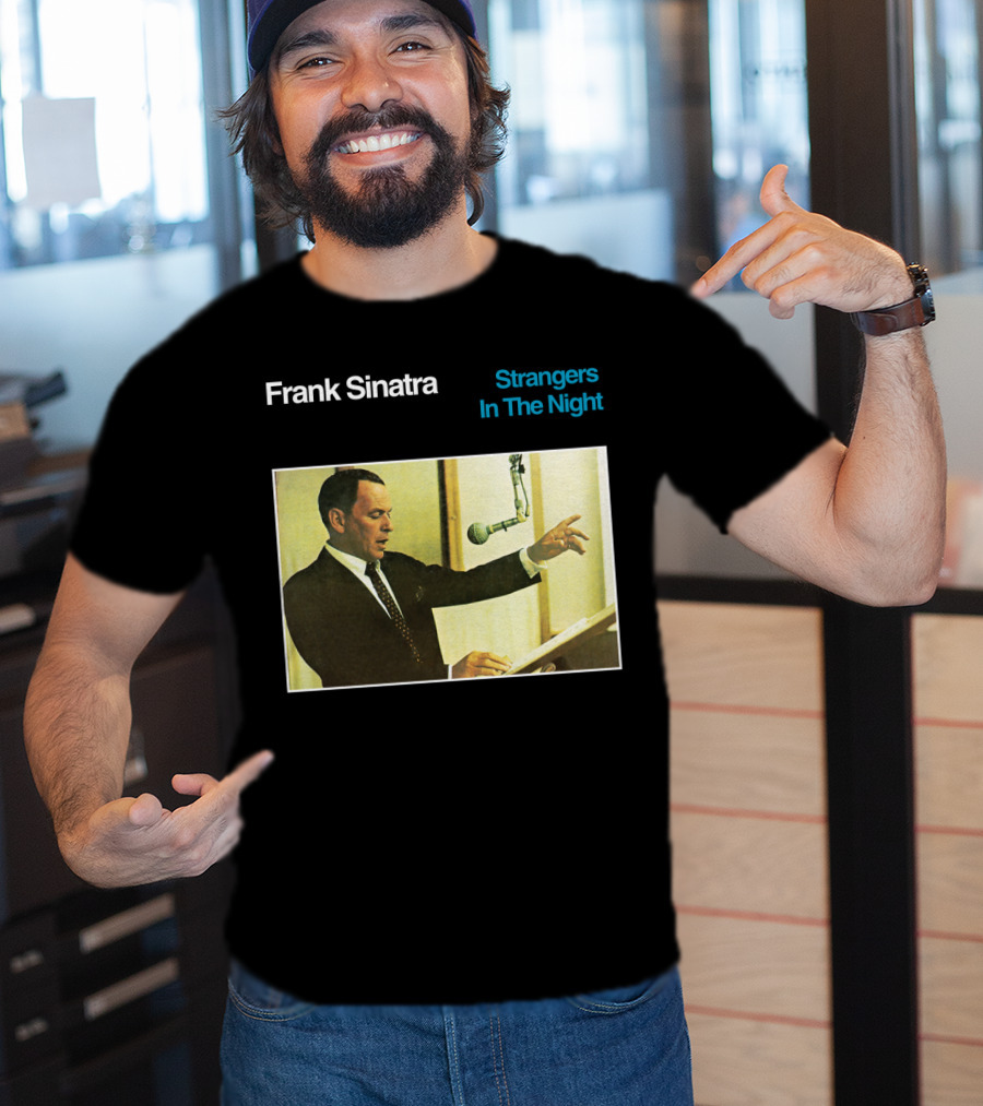 Frank Sinatra Strangers In The Night Classic Album Cover T-Shirt
