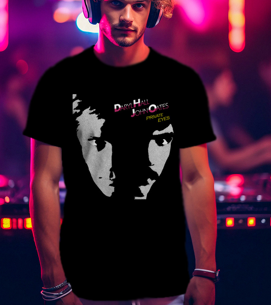 Daryl Hall John Oates Private Eyes 07 T-Shirt