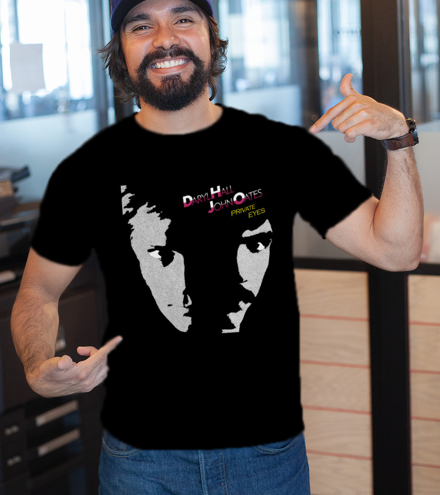 Daryl Hall John Oates Private Eyes 07 T-Shirt