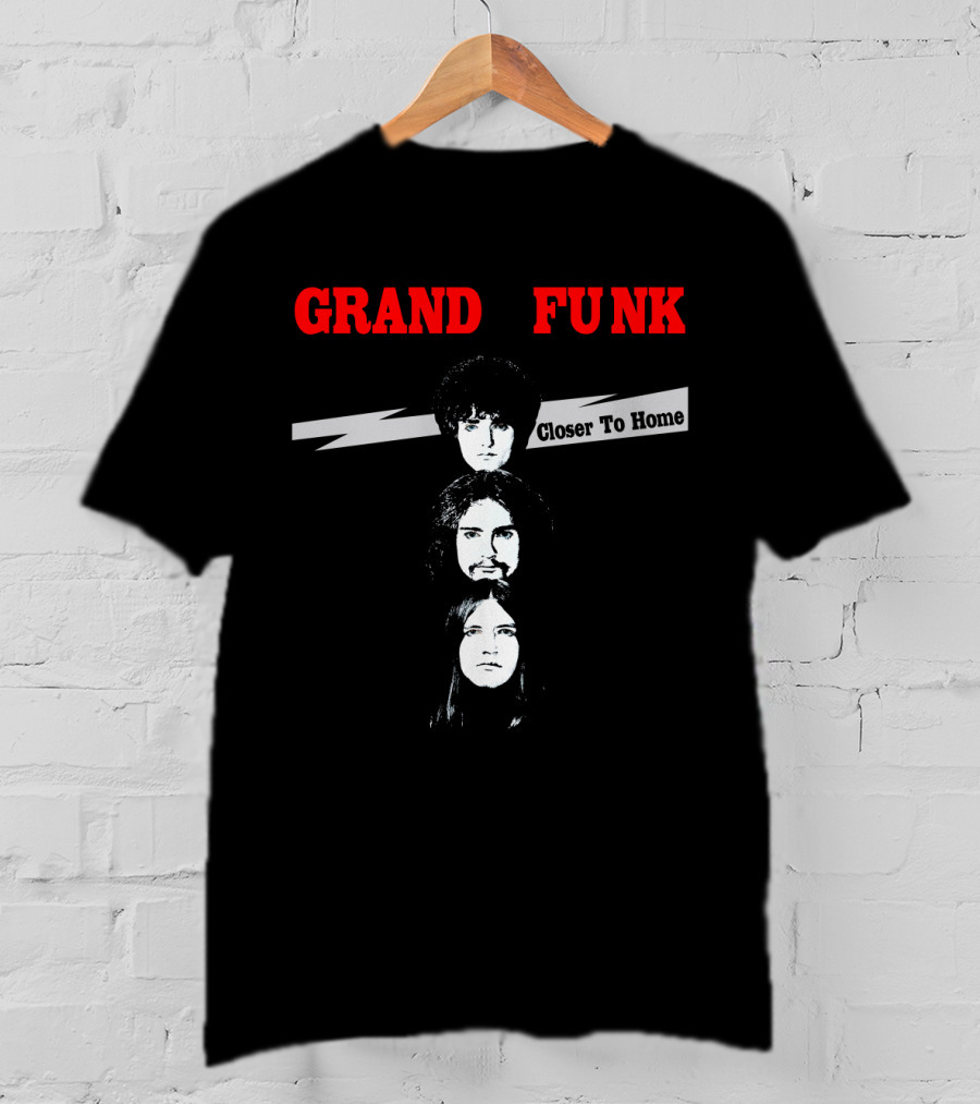 Grand Funk Closer To Home Album Art GFR 07 T-Shirt