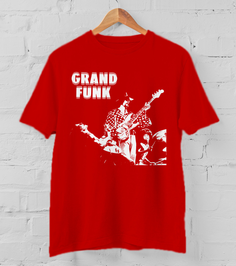 Grand Funk Railroad Band Live Rock Performance GFR 10 T-Shirt