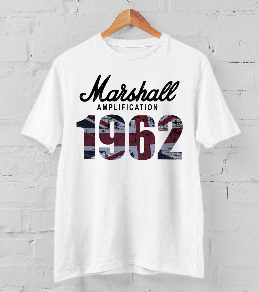 Marshall Amplification 1962 Union Jack T-Shirt