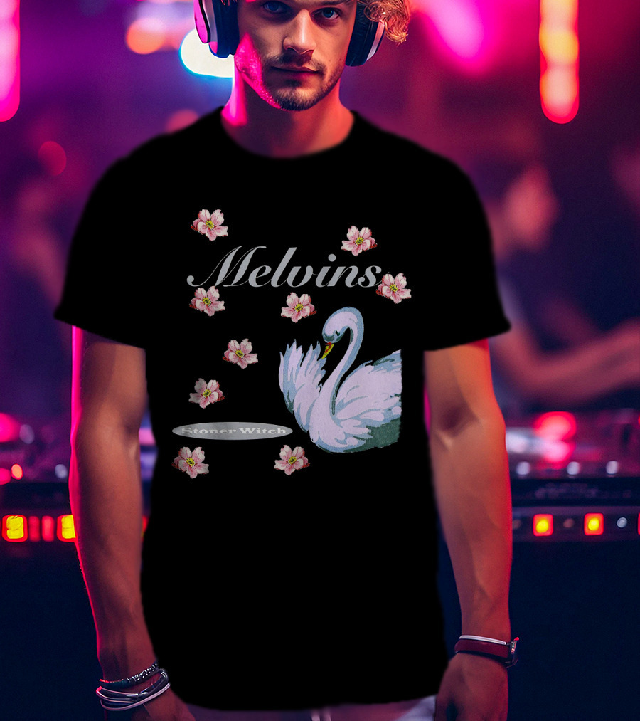 Melvins Stoner Witch Blossom Swan T-Shirt