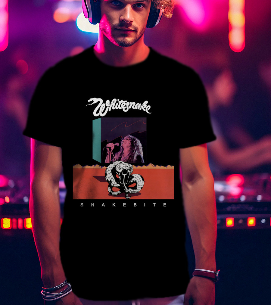 Whitesnake Snakebite WSN 02 Vintage Concert T-Shirt