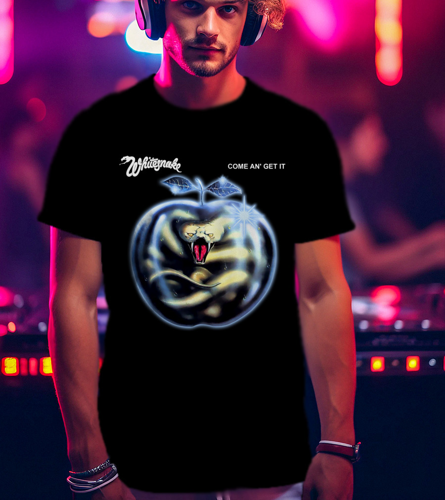 Whitesnake Come An' Get It Villainous Apple WSN 14 T-Shirt