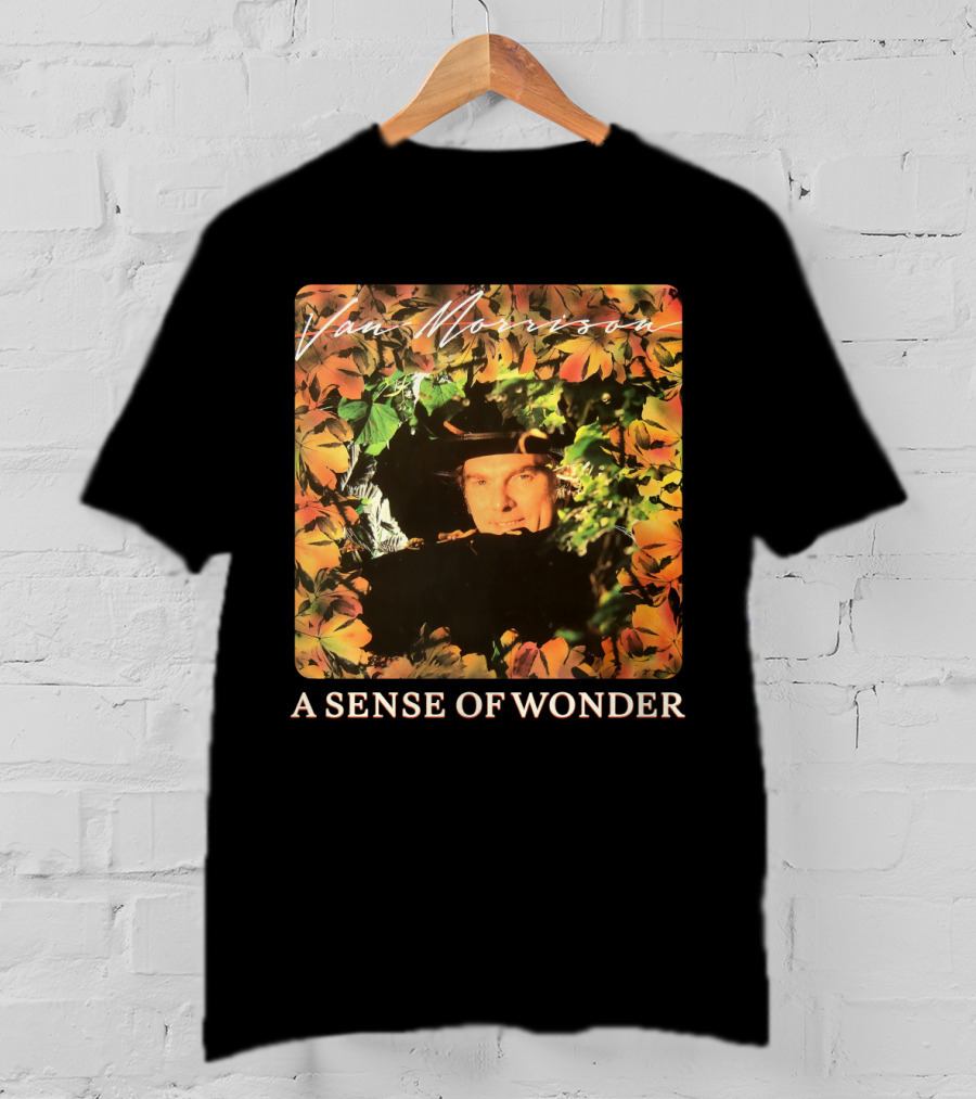 Van Morrison A Sense Of Wonder Autumn Leaves T-Shirt