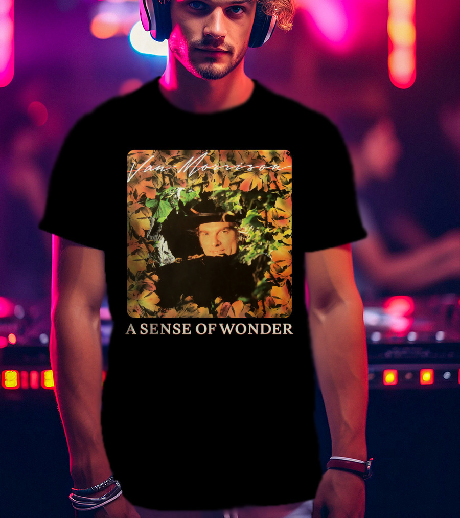 Van Morrison A Sense Of Wonder Autumn Leaves T-Shirt