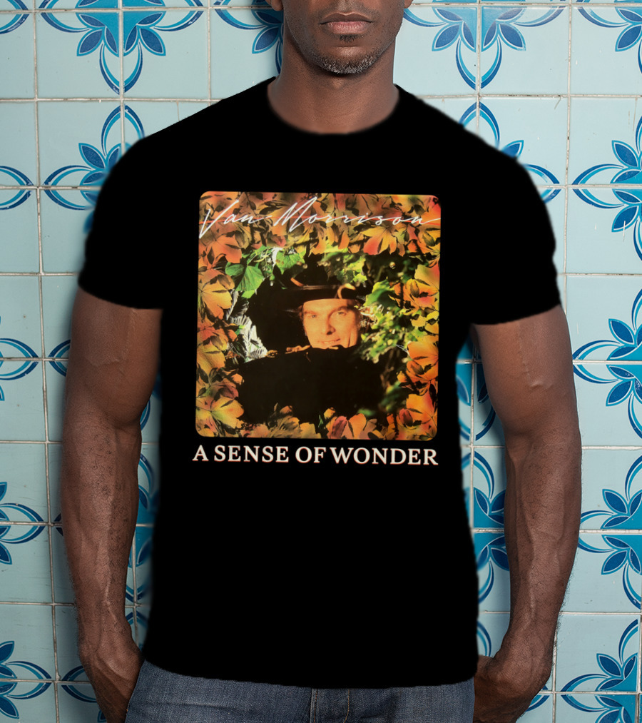 Van Morrison A Sense Of Wonder Autumn Leaves T-Shirt