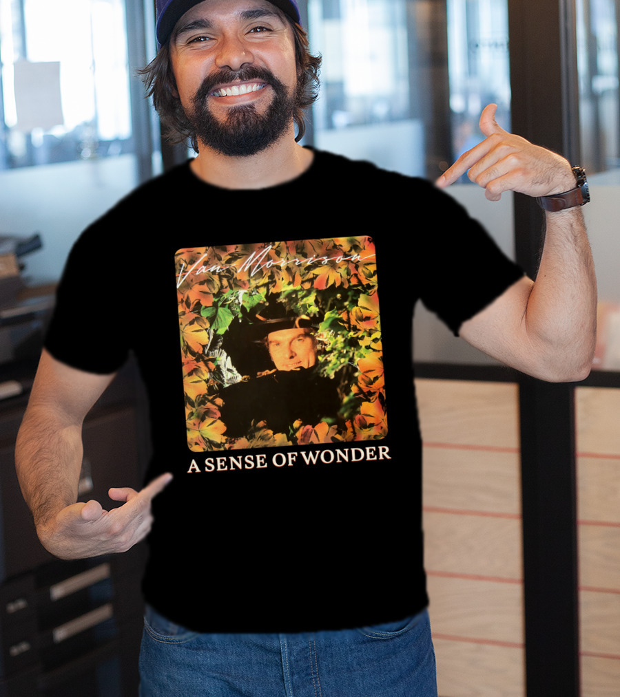 Van Morrison A Sense Of Wonder Autumn Leaves T-Shirt