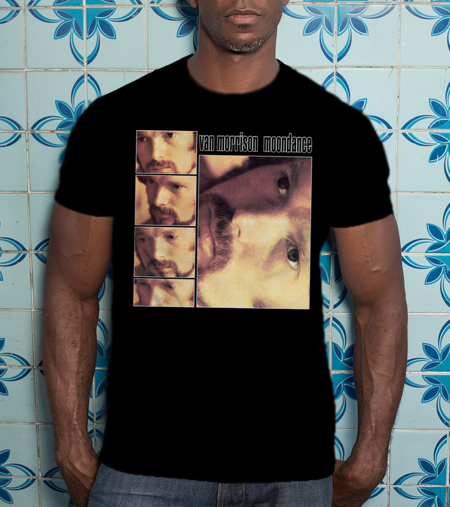 Van Morrison Moondance Album Cover Montage T-Shirt