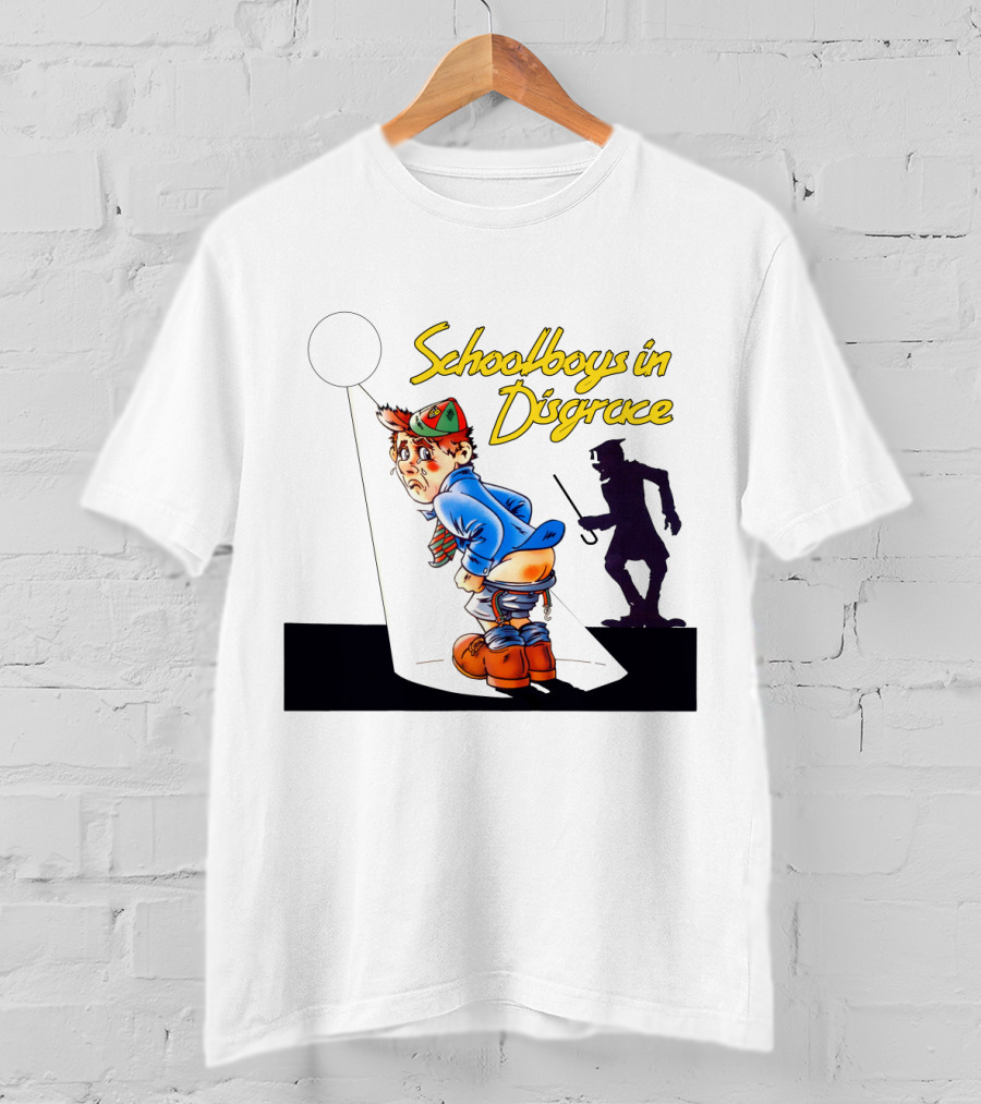 TKK 02 Schoolboys In Disgrace Animation Style Illustration With Shadow Scene T-Shirt