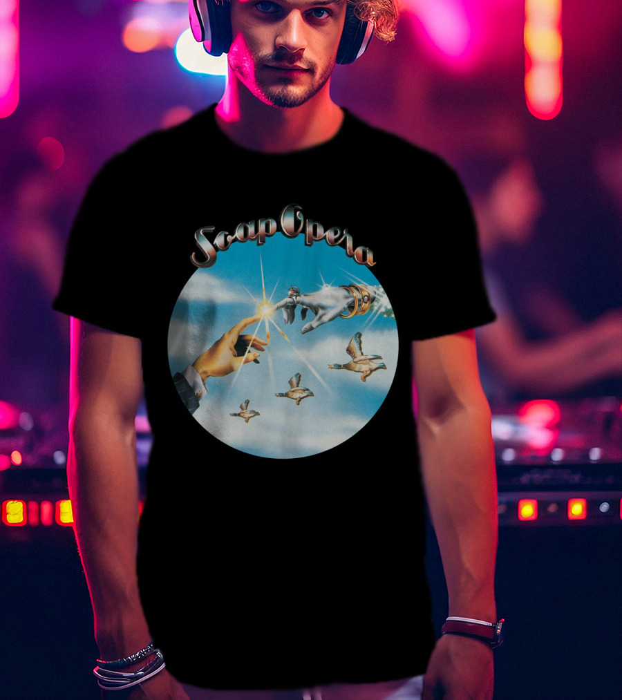 TKK 11 Soap Opera Surrealist Sky And Hands With Ducks Vision T-Shirt