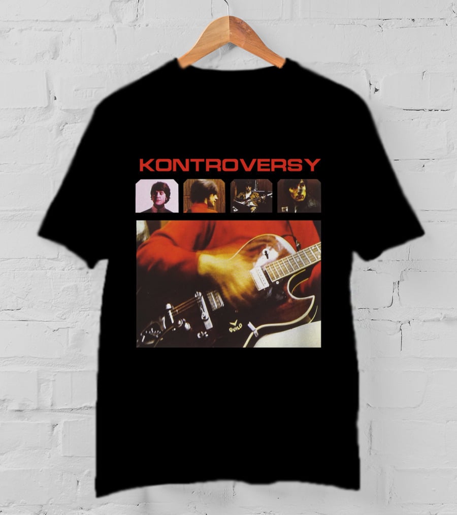 Kontroversy Album Guitar Iconic Band Portraits T-Shirt