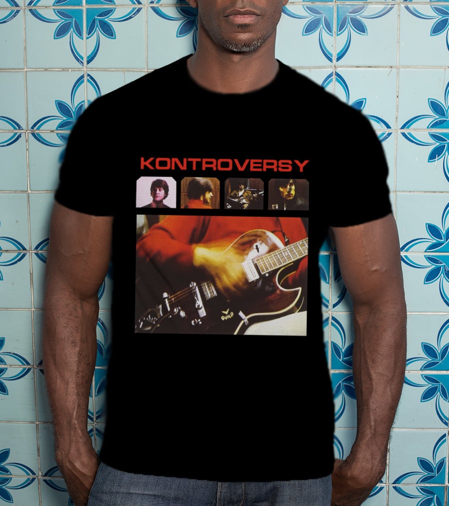 Kontroversy Album Guitar Iconic Band Portraits T-Shirt