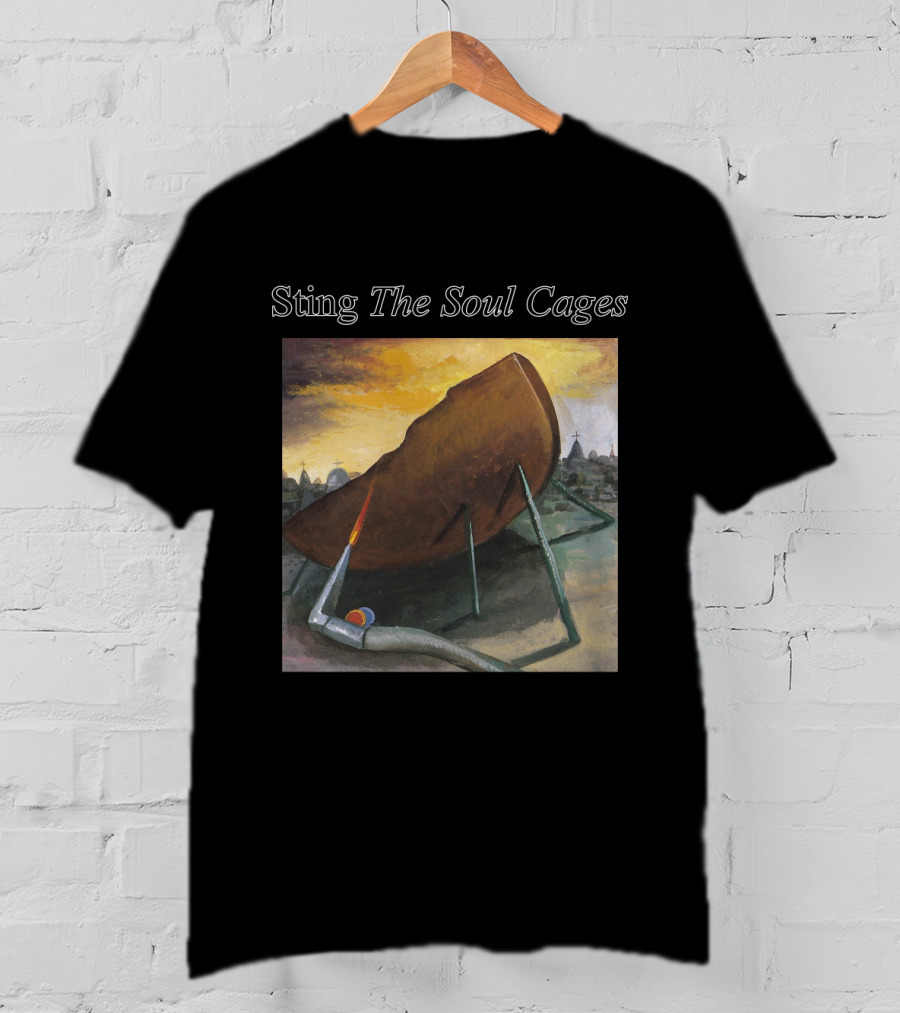 Sting The Soul Cages Album Artwork Painting T-Shirt