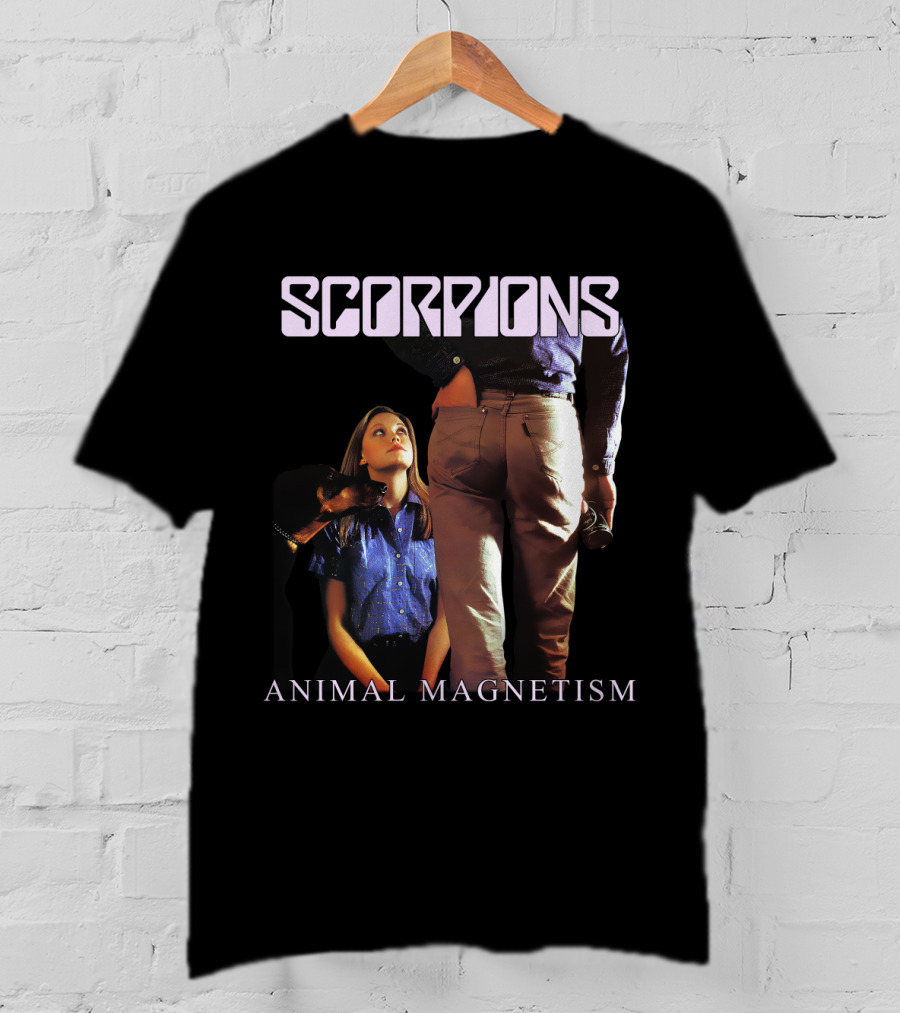 Scorpions Animal Magnetism Album Cover T-Shirt