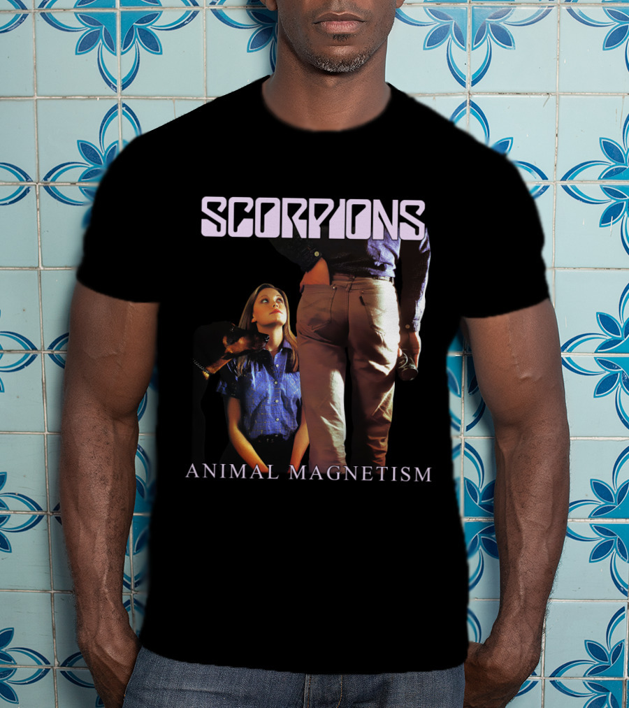 Scorpions Animal Magnetism Album Cover T-Shirt