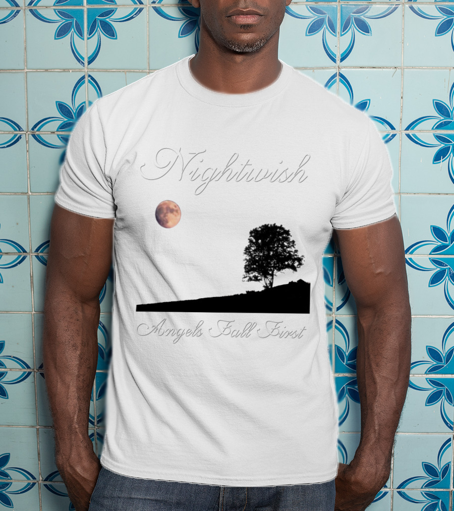 Nightwish Angels Fall First Moon And Tree T-Shirt