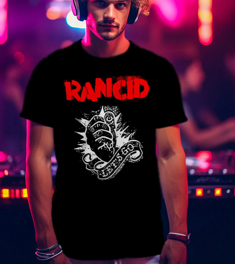 Rancid Let's Go Fist Punk T-Shirt