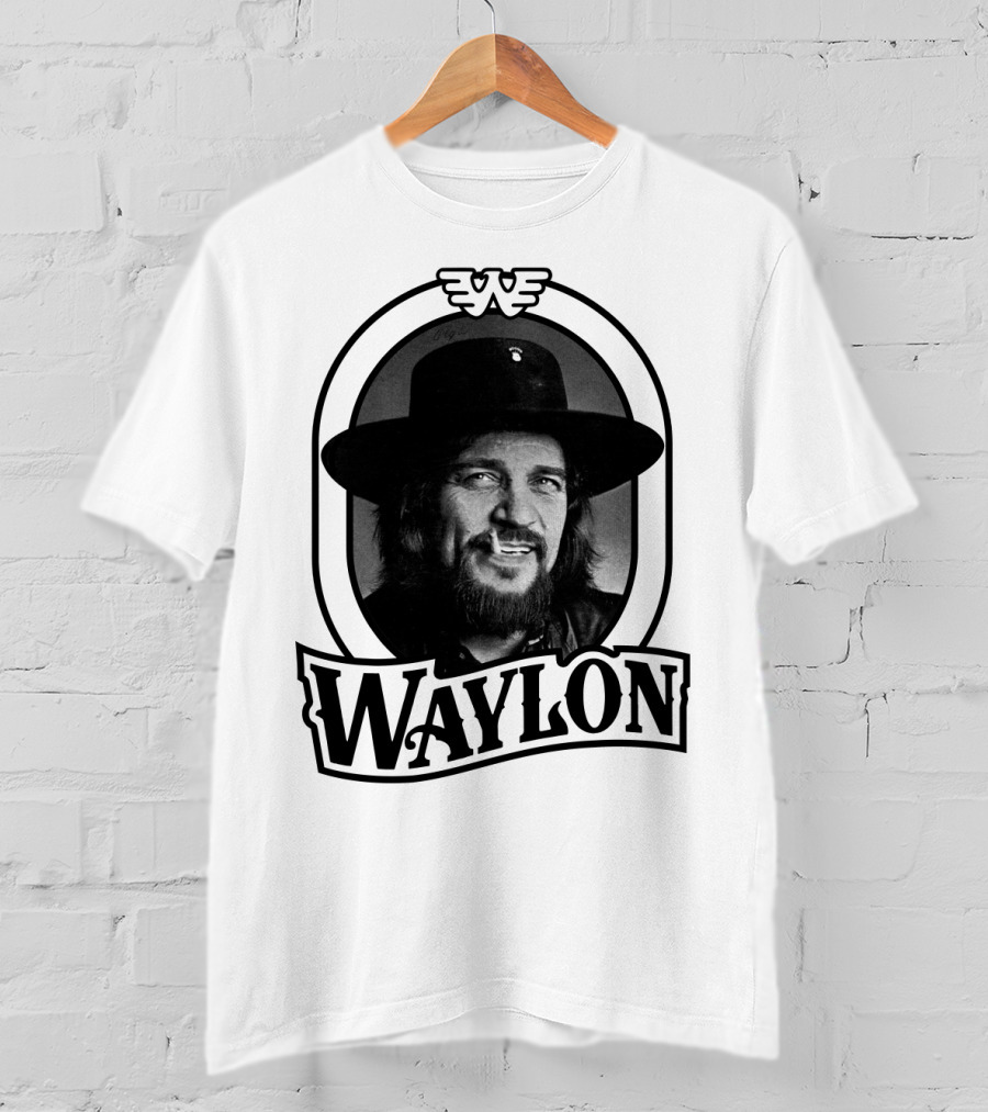 Waylon Jennings Country Music Legend T-Shirt