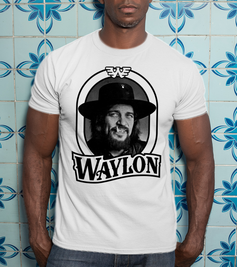 Waylon Jennings Country Music Legend T-Shirt