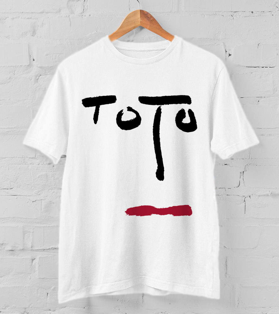 TOTO Turn Back 08 Minimalist Face T-Shirt