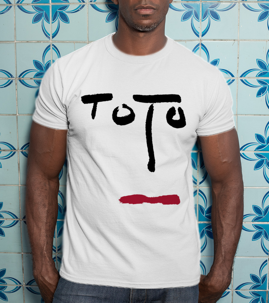TOTO Turn Back 08 Minimalist Face T-Shirt