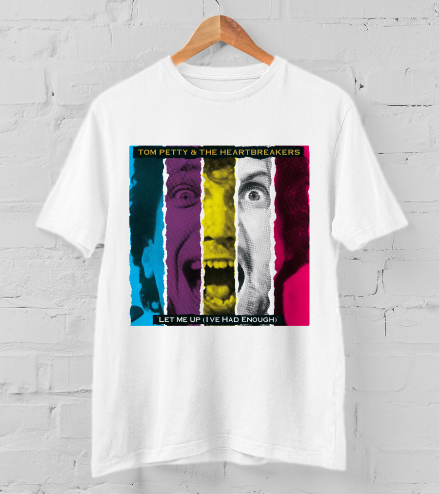 Tom Petty And The Heartbreakers Let Me Up (I've Had Enough) Album Cover T-Shirt