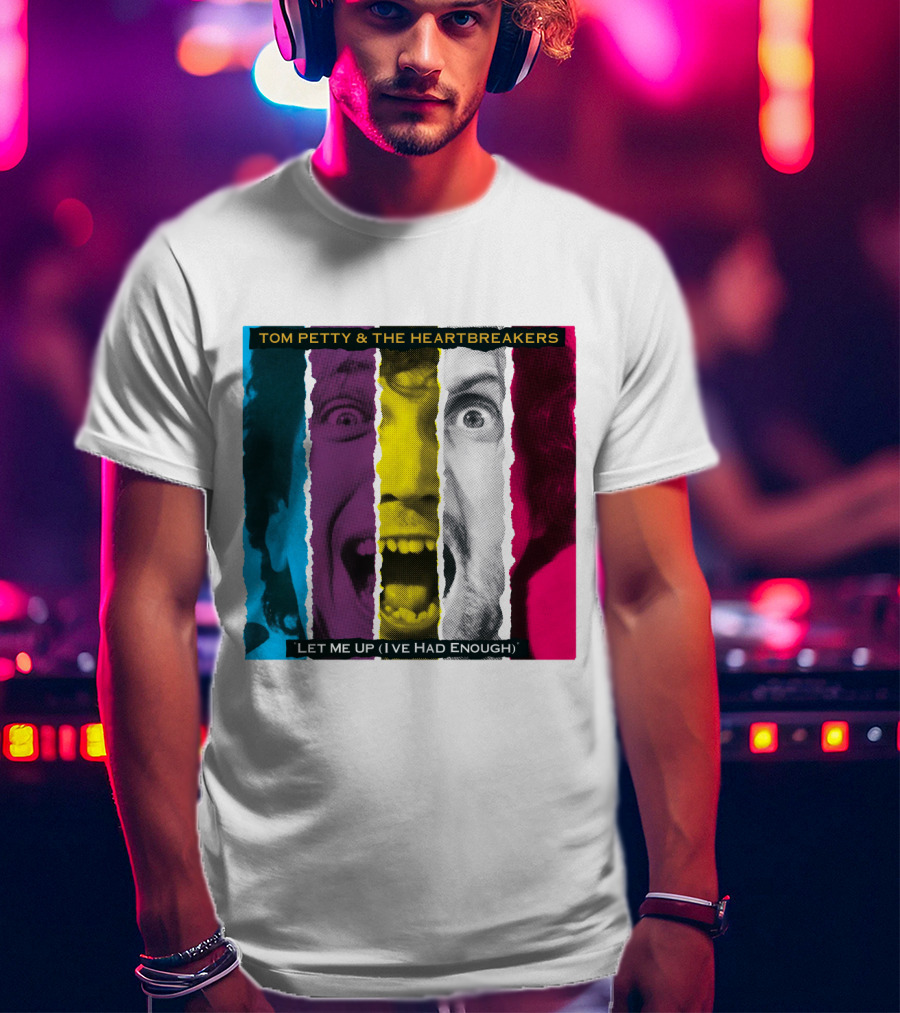 Tom Petty And The Heartbreakers Let Me Up (I've Had Enough) Album Cover T-Shirt