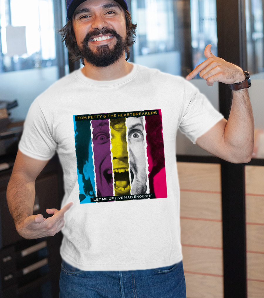 Tom Petty And The Heartbreakers Let Me Up (I've Had Enough) Album Cover T-Shirt