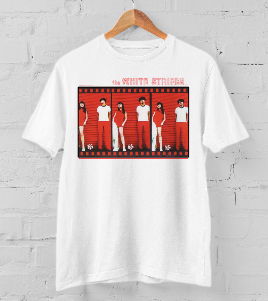 The White Stripes Red Filmstrip T-Shirt