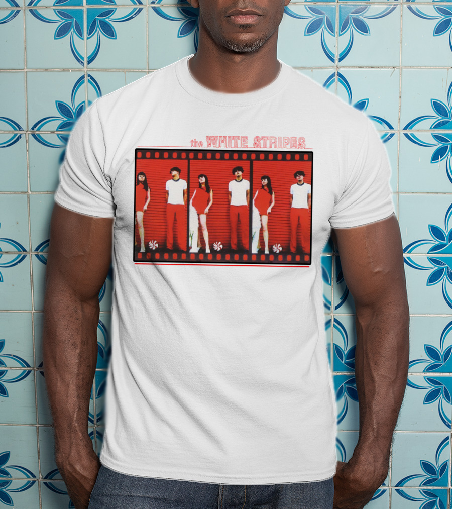 The White Stripes Red Filmstrip T-Shirt