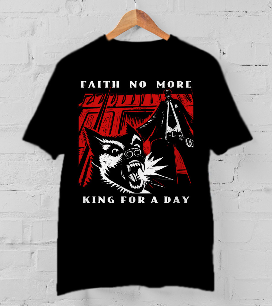 Faith No More King For A Day Red And Black T-Shirt