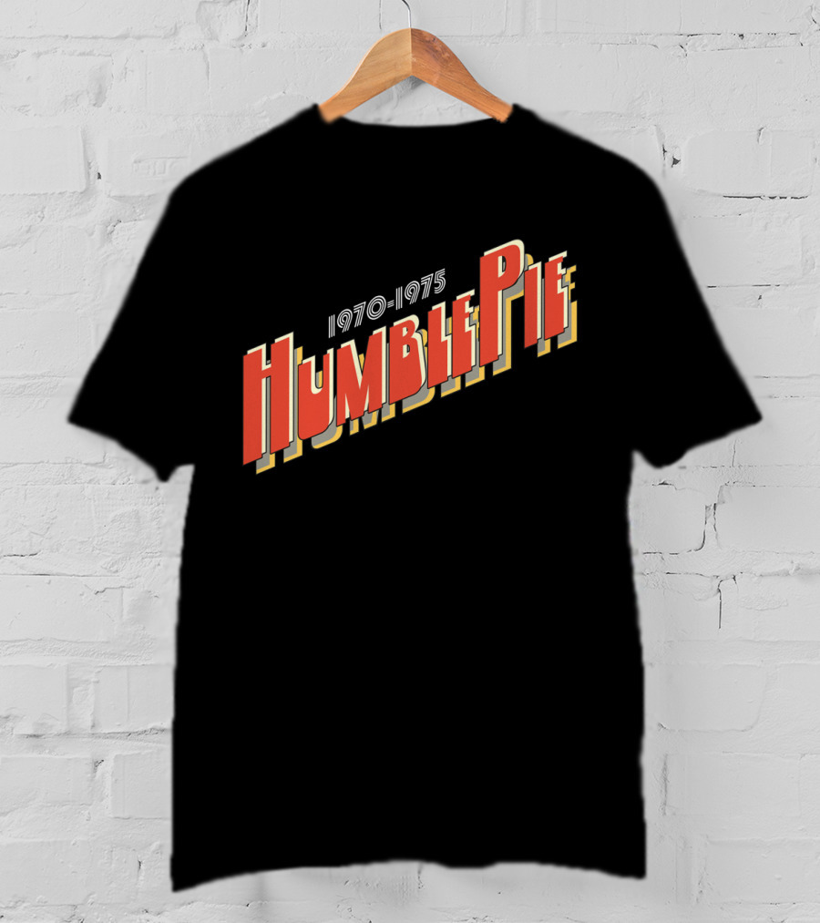 1970-1975 Humble Pie Classic Rock T-Shirt